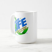 Doneer leven Orgaandonatie redt levens Koffiemok (Voorkant links)