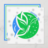  Doneer Leven Vlinder Donorbewustzijn Feestdagenkaart (Voorkant / Achterkant)