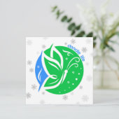  Doneer Leven Vlinder Donorbewustzijn Feestdagenkaart (Staand voorkant)