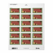 Doneert de Etiketten van het Douane Product (Full Sheet)