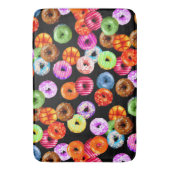 Doneert naadloos patroon + uw achtergrond. en idee badmat (Voorkant Verticaal)