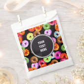 Doneert naadloos patroon + uw achtergrond. en idee bedankzakje (Geknipt)