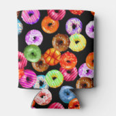 Doneert naadloos patroon + uw achtergrond. en idee blikjeskoeler (Achterkant)