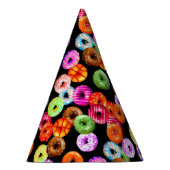 Doneert naadloos patroon + uw achtergrond. en idee feesthoedjes (Rechts)