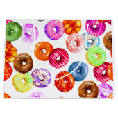 Doneert naadloos patroon + uw achtergrond. en idee large cadeautasje (Voorkant)