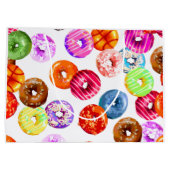 Doneert naadloos patroon + uw achtergrond. en idee large cadeautasje (Achterkant)