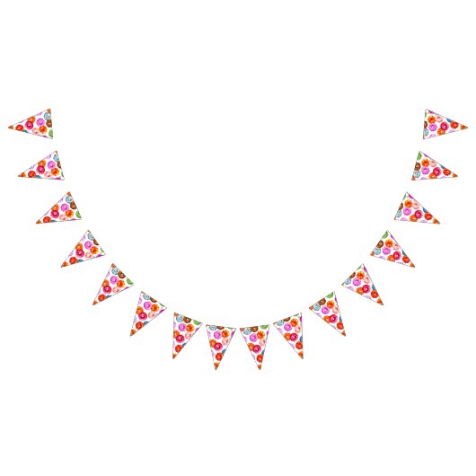 Doneert naadloos patroon + uw achtergrond. en idee vlaggetjes (Alle)