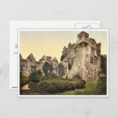 Donegal Castle. Co. Donegal, Ierland klassieke fot Briefkaart (Voorkant / Achterkant)
