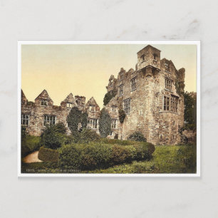 Donegal Castle. Co. Donegal, Ierland klassieke fot Briefkaart