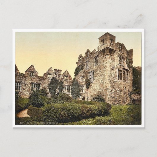 Donegal Castle. Co. Donegal, Ierland klassieke fot Briefkaart (Voorkant)