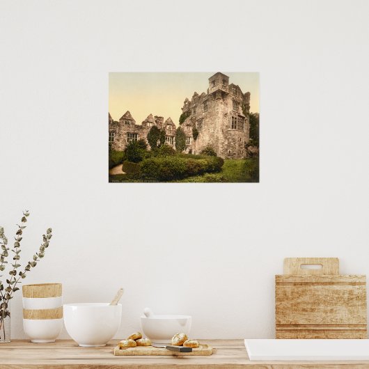Donegal Castle, County Donegal Poster (Keuken)