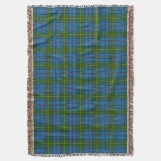 Donegal County Irish Tartan Deken (Voorkant Verticaal)