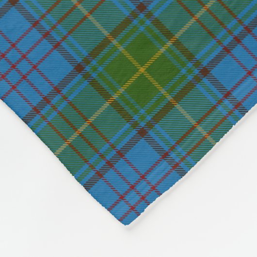 Donegal County Irish Tartan Fleece Deken (Hoek)