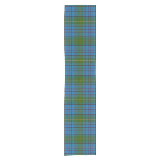 Donegal County Irish Tartan Korte Tafelloper (Voorkant)
