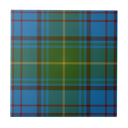 Donegal County Irish Tartan Tegeltje (Voorkant)