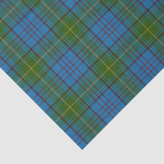 Donegal County Irish Tartan Tissuepapier (Detail)