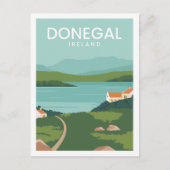 Donegal Ierland Beroemde Reisplaats Illustratie Briefkaart (Voorkant)