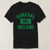Donegal Ierland IRL Gym Stijl Gescheurde Groene Pr T-shirt (Design voorkant)