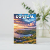 Donegal Ierland Reizen Briefkaart (Staand voorkant)