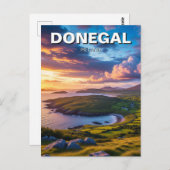 Donegal Ierland Reizen Briefkaart (Voorkant / Achterkant)