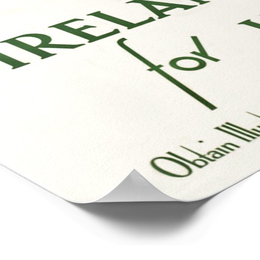 Donegal, Ierland voor Feestdagen Poster (Hoek)