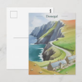 Donegal Ireland Briefkaart (Voorkant / Achterkant)