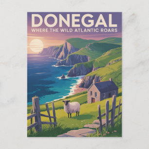 Donegal Ireland Feestdagenkaart