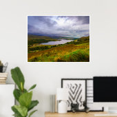 Donegal Rivierdal Muurkunst | Ierland Landschap Poster (Thuiskantoor)