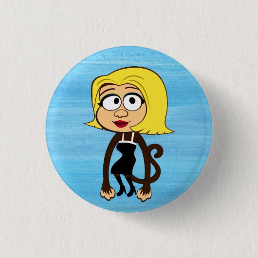 DONELLE RONDE BUTTON 3,2 CM (Voorkant)