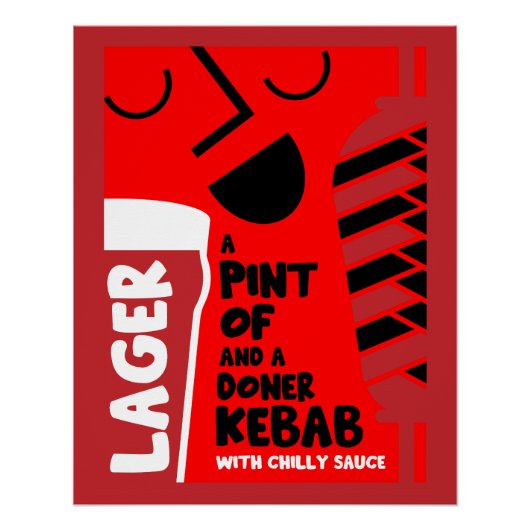 Doner Kebab Perfect Poster (Voorkant)