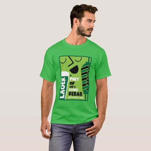 Doner Kebab T-shirt (Voorkant volledig)