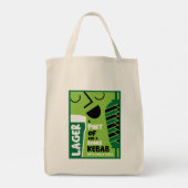 Doner Kebab Tote Bag (Achterkant)