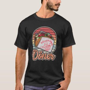 Doner Kebab Turkish Cuisine Fastfood Dürüm T-shirt