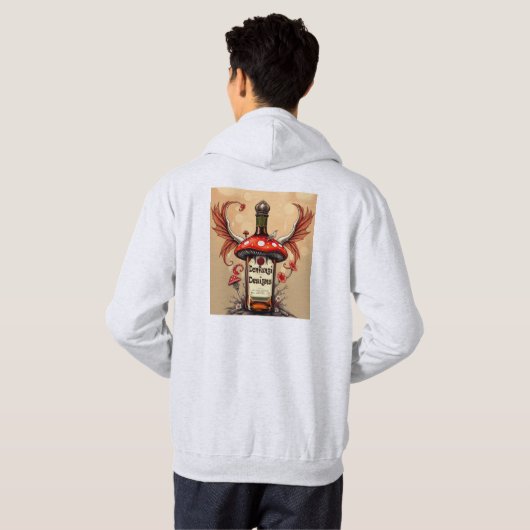 Donfungi Logo Hoodie (Achterkant volledig)