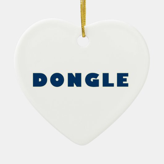 DONGLE KERAMISCH ORNAMENT (Voorkant)