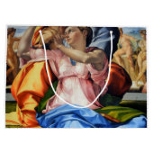 Doni Tondo, Doni Madona (detail), Michelangelo, 15 Groot Cadeauzakje (Achterkant)