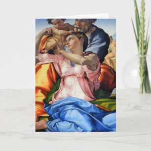 Doni Tondo, Doni Madona (detail), Michelangelo, 15 Kaart