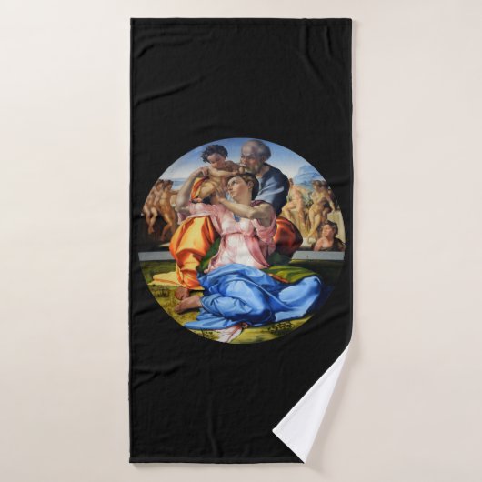 Doni Tondo, Doni Madona, Michelangelo, 1507 Badhanddoek (Badhanddoek)