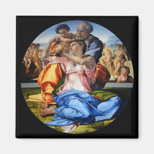 Doni Tondo, Doni Madona, Michelangelo, 1507 Magneet