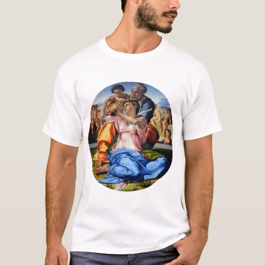 Doni Tondo, Doni Madona, Michelangelo, 1507 T-shirt (Voorkant)