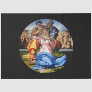 Doni Tondo, Doni Madona, Michelangelo, 1507 Tissuepapier