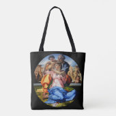 Doni Tondo, Doni Madona, Michelangelo, 1507 Tote Bag (Achterkant)