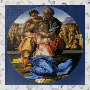 Doni Tondo of Doni Madonna door Michelangelo Legpuzzel