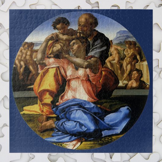 Doni Tondo of Doni Madonna door Michelangelo Legpuzzel