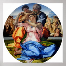 Doni Tondo van Michelangelo - Poster