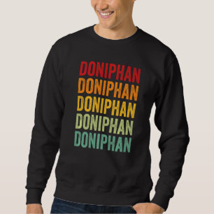 Doniphan County Kansas Regenboogtekst Trui