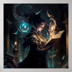 Donk Academia Magic Poster