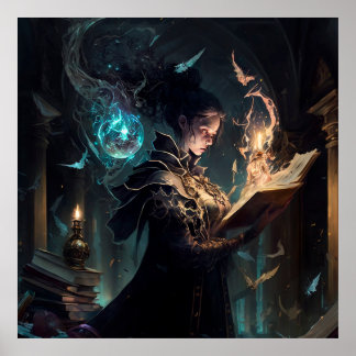 Donk Academia Magic Poster