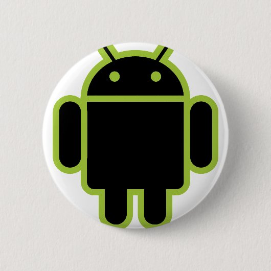 Donk Android Ronde Button 5,7 Cm (Voorkant)