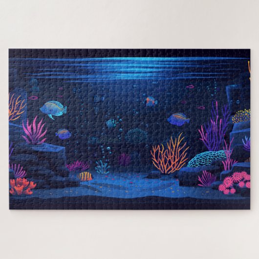 Donk Aquarium Legpuzzel (Horizontaal)